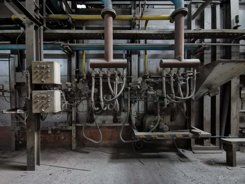 Fahrweg Schiebebuehne Pressen Hangseite